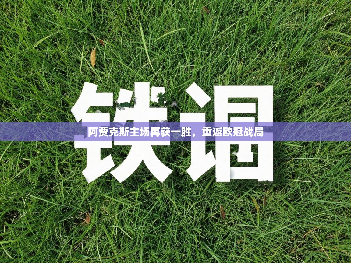 阿贾克斯主场再获一胜，重返欧冠战局  第1张